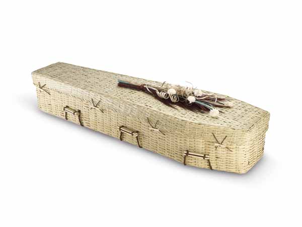 Eco-Friendly Coffin Bamboo Eco Traditional