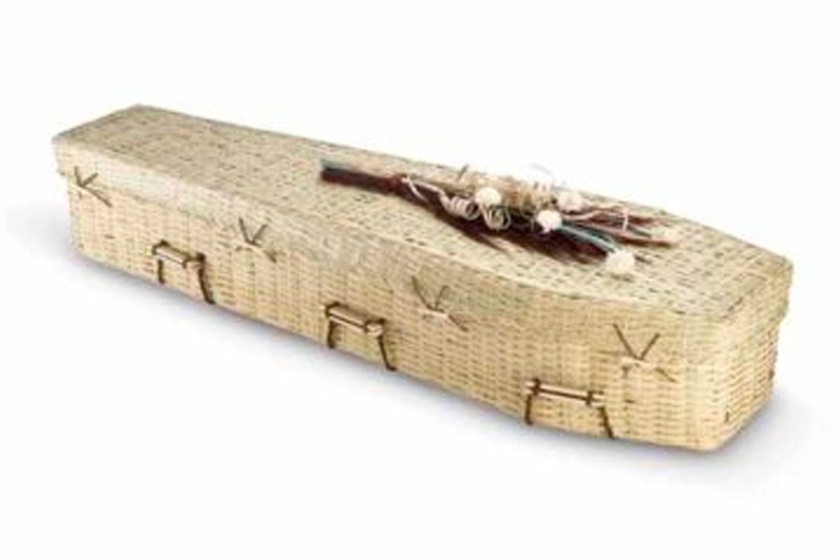 Eco-Friendly Coffin Bamboo Eco Traditional